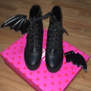 Black Iron Fist Bat Boots